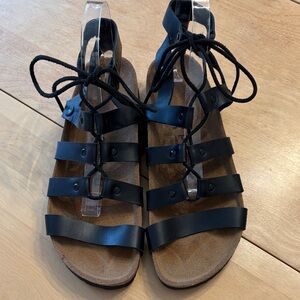 Birkenstock Papillio Cleo Gladiator-Style Sandals. Size 40